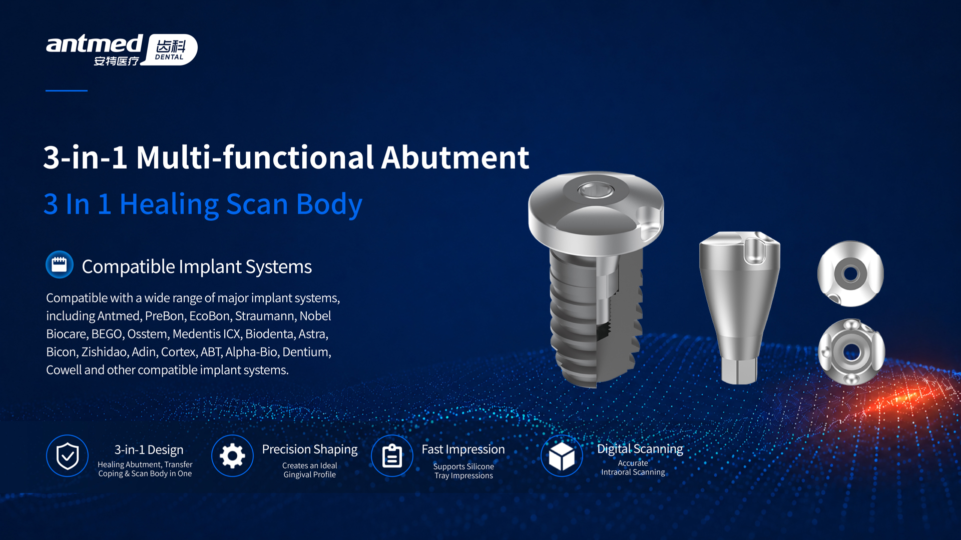 3-in-1 Healing Abutment