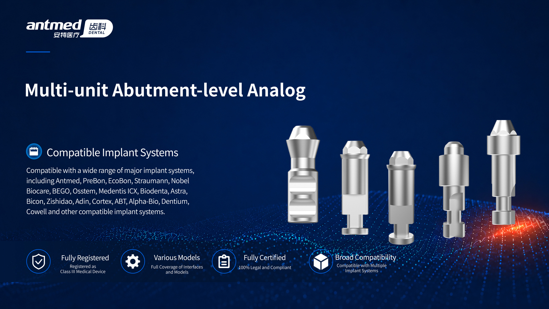 Multi-unit Abutment-level Analog